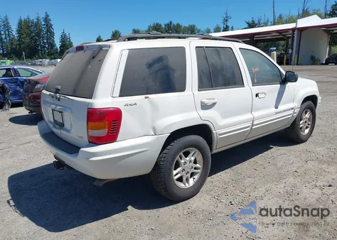 2000 Jeep Grand Cherokee Limited из США, поврежденный, VIN 1J4GW58NXYC341436